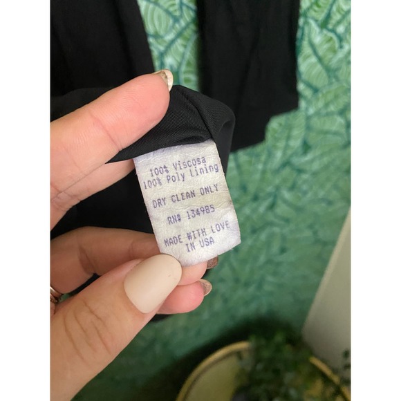 For Love & Lemons | Cutout Black Dress Lace Applique Small - Picture 6 of 6